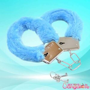 Ankle Fluff Cuffs with Keys BDSM-012