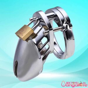 3 Size Metal Male Chastity Device Belt Cock Cages BDSM-022