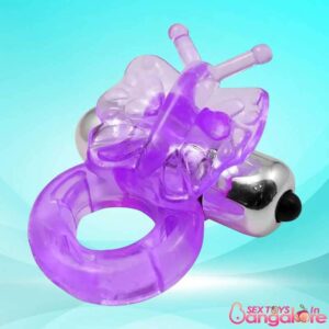 Vibrating Butterfly Cock Ring CR-006