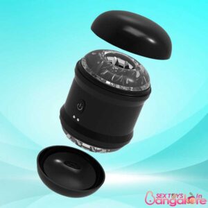 Transparent Cyber Stroker Vibrating Masturbator MS-002