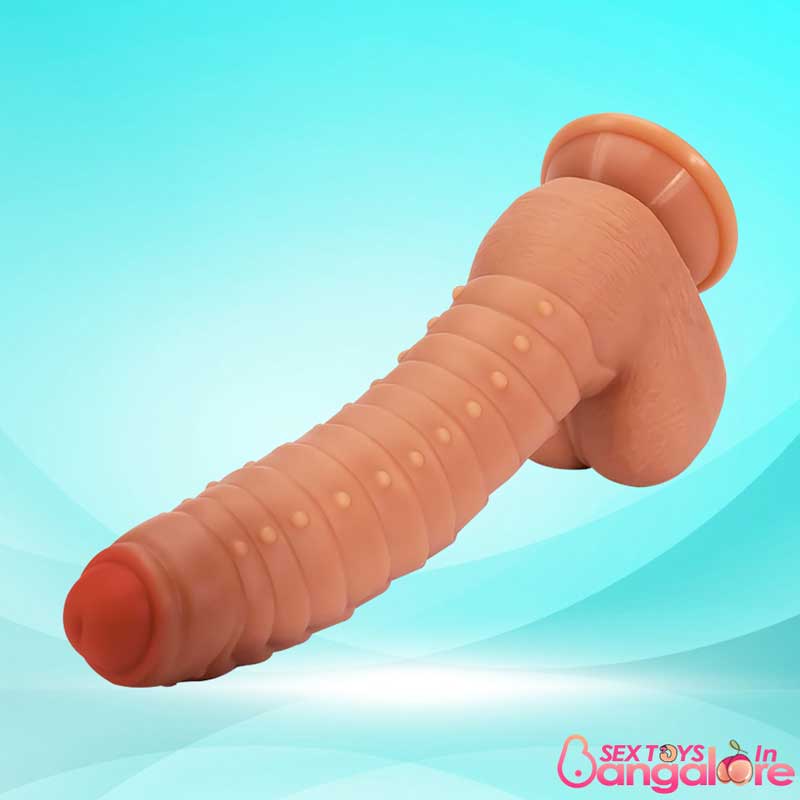 Realistic Silicone Caterpillar Dildo DNV-035